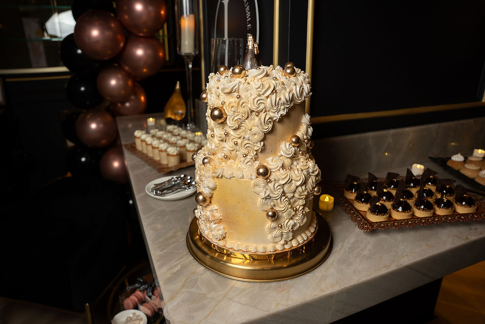 VIP First Look Party Cake