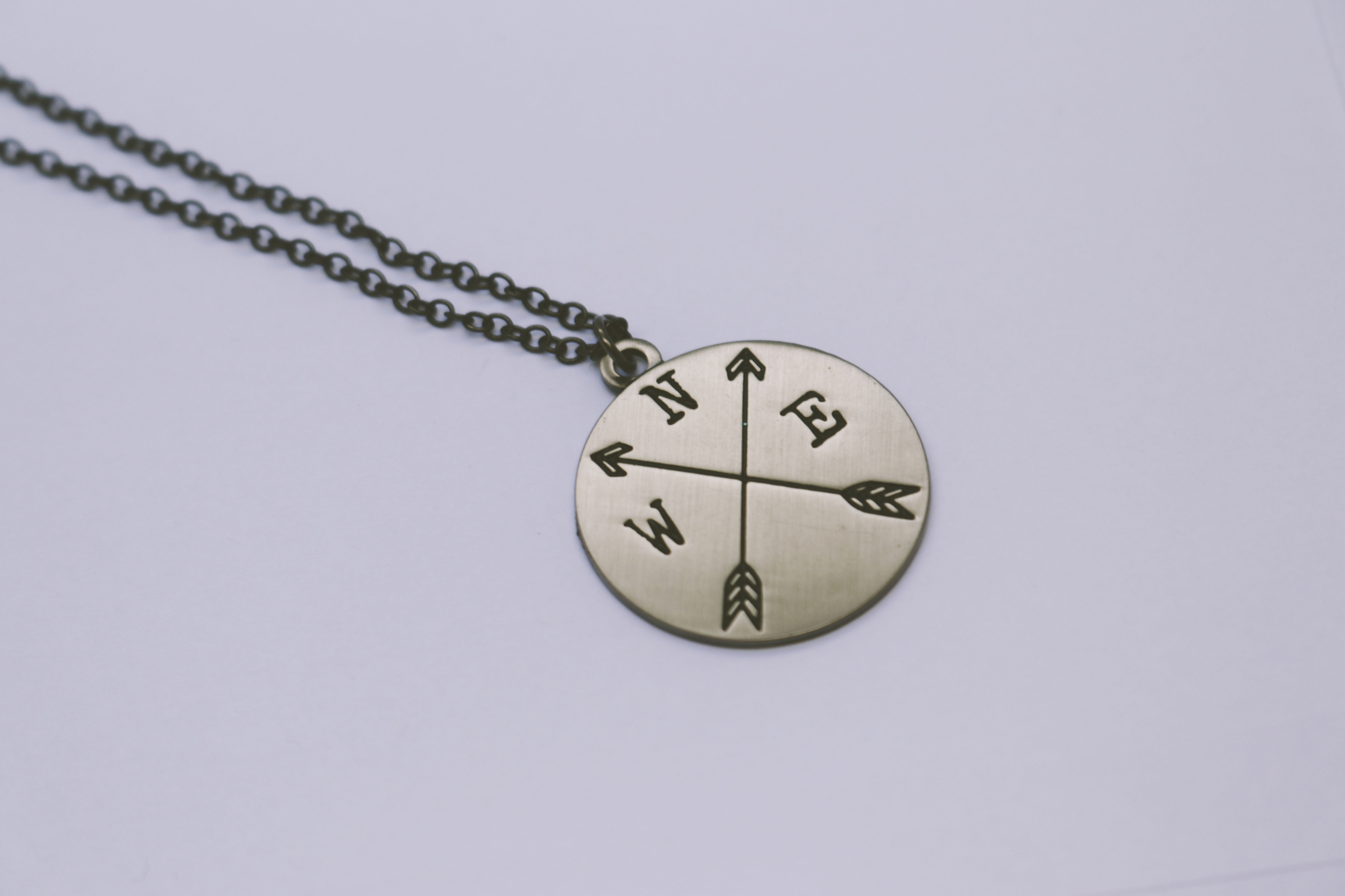 20" New Direction Nickel Necklace
