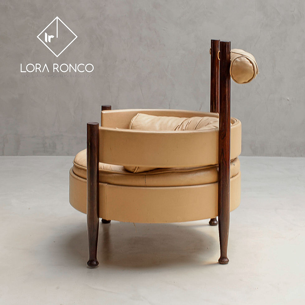 Thumbnail: Sérgio Rodrigues, OCA - Vivi armchair, in solid freijó wood - 1962