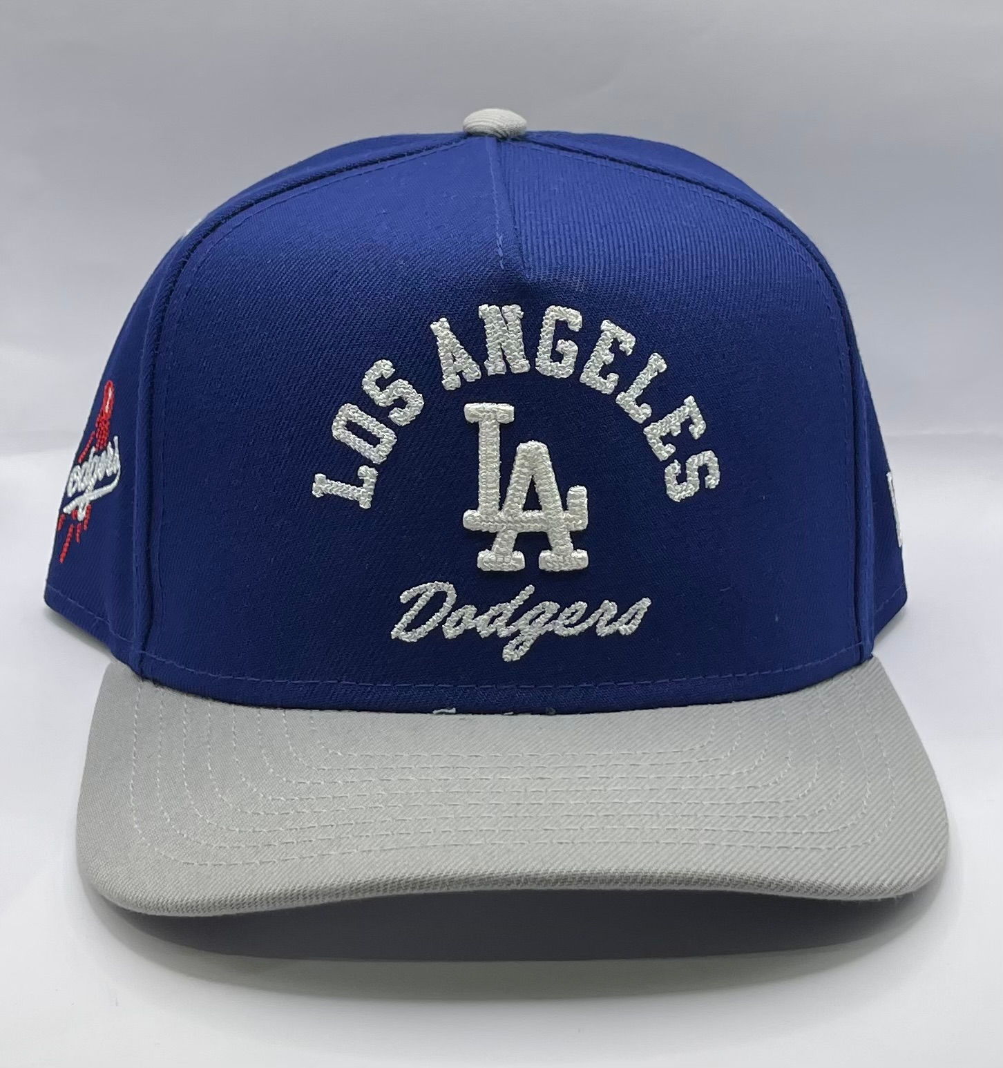 Los Angeles Dodgers Blue/Grey Rope-Script AFrame