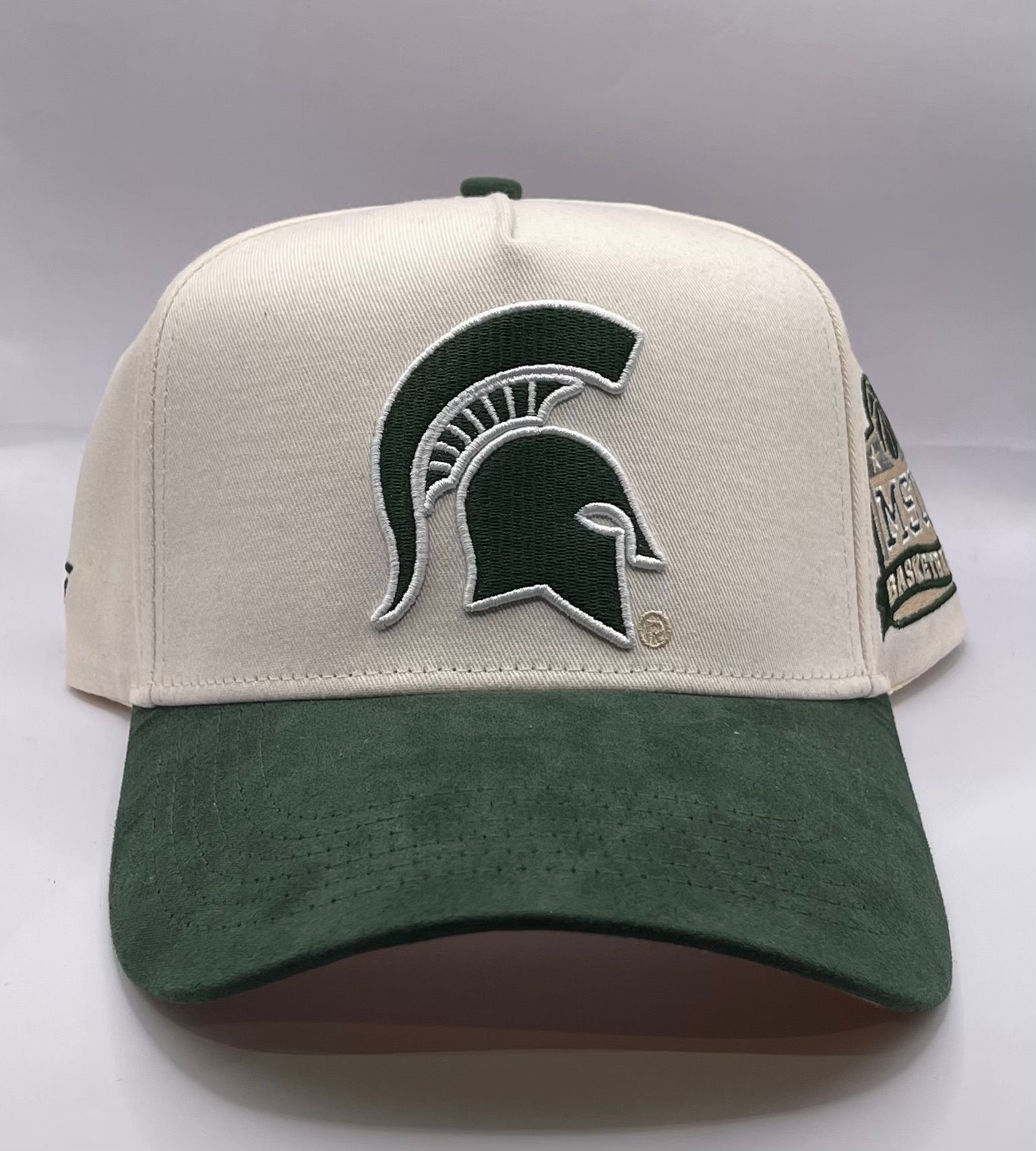 Michigan State Spartans Cream/Emerald Suede A-Frame