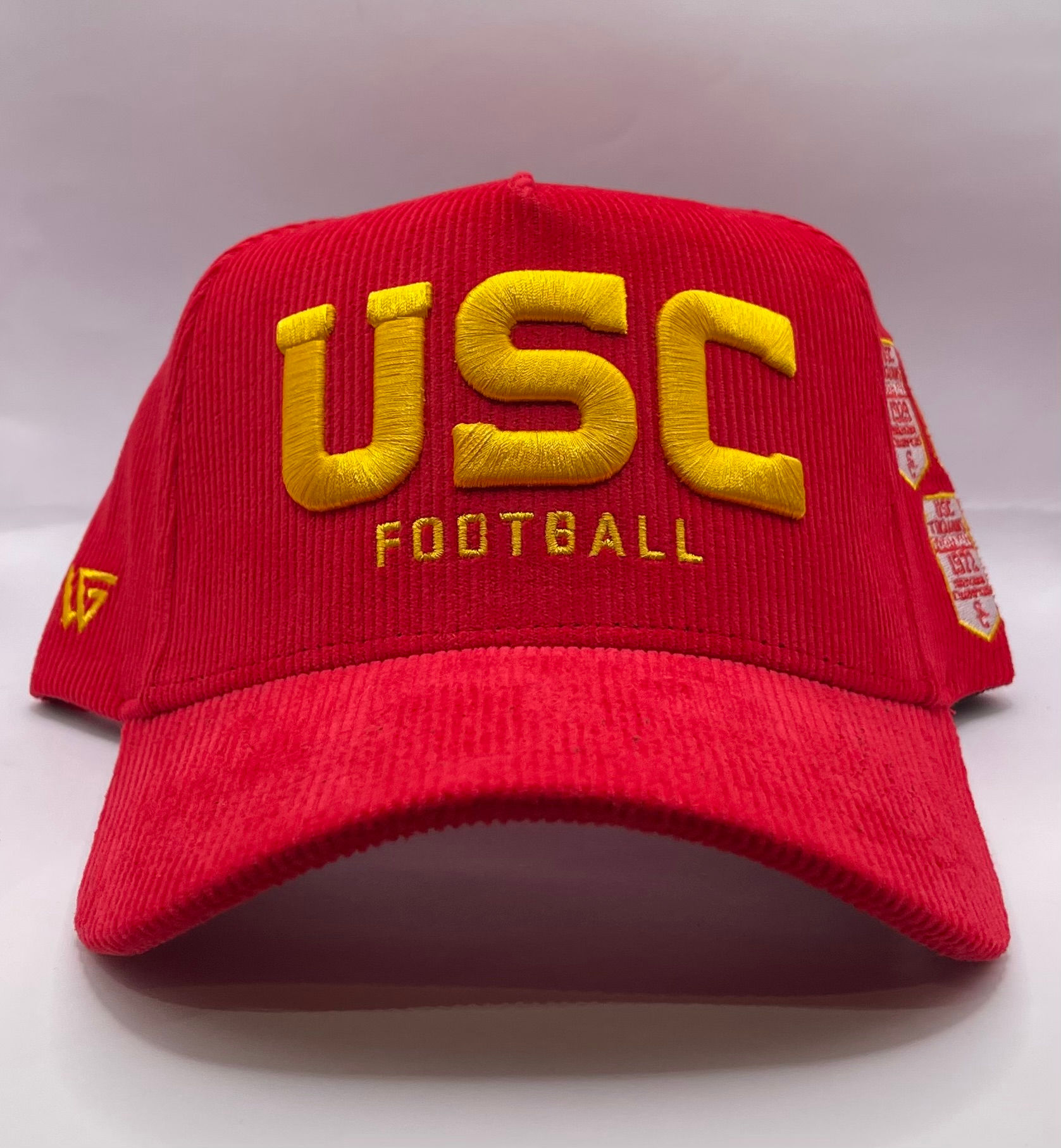 USC Trojans Red Corduroy/Gold Script A-Frame