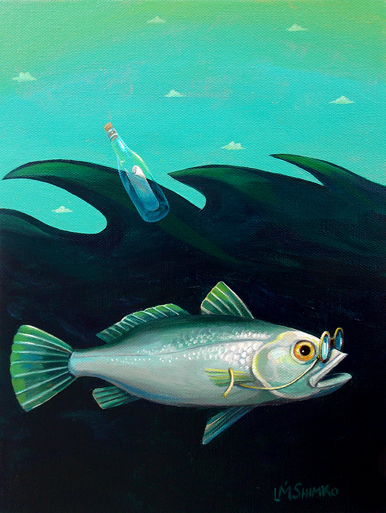 Silver Sea Bass Message