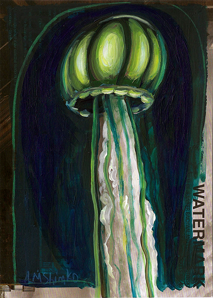 Jellyfish Sketch VI