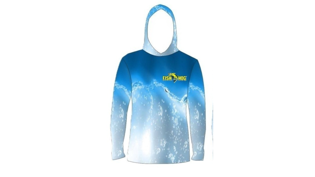 Fish Hog Hooded Fishing Jersey