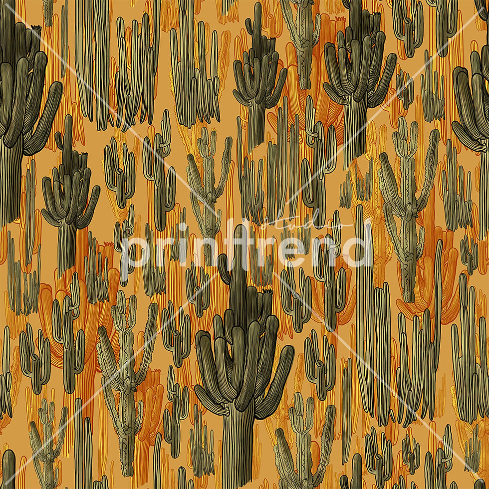 Cacti with sand - Exclusive PSD