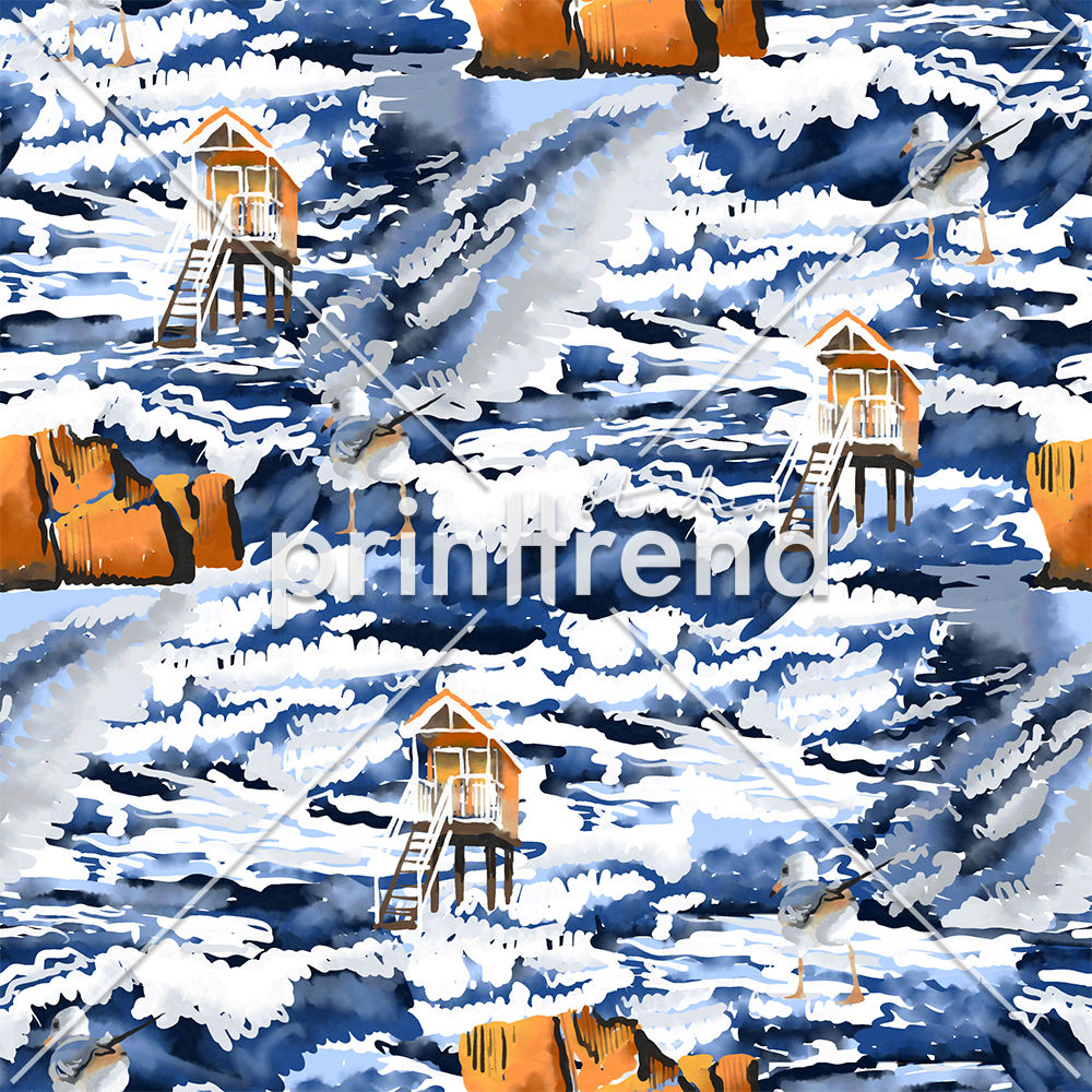 Beach house by the sea - Exclusive PSD