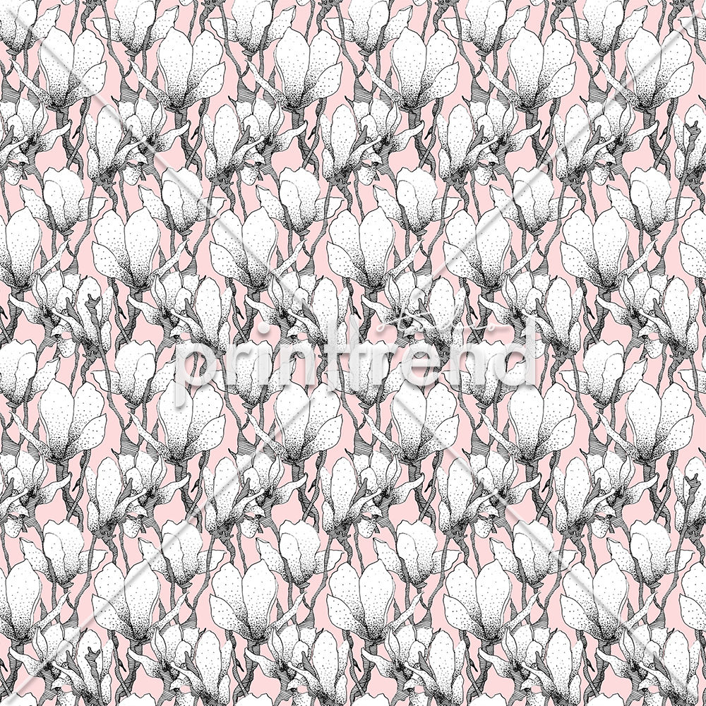 Linear floral pattern - Exclusive PSD