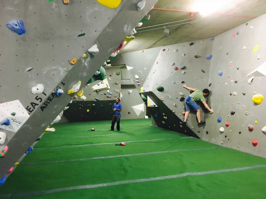 The Arch Climbing wall