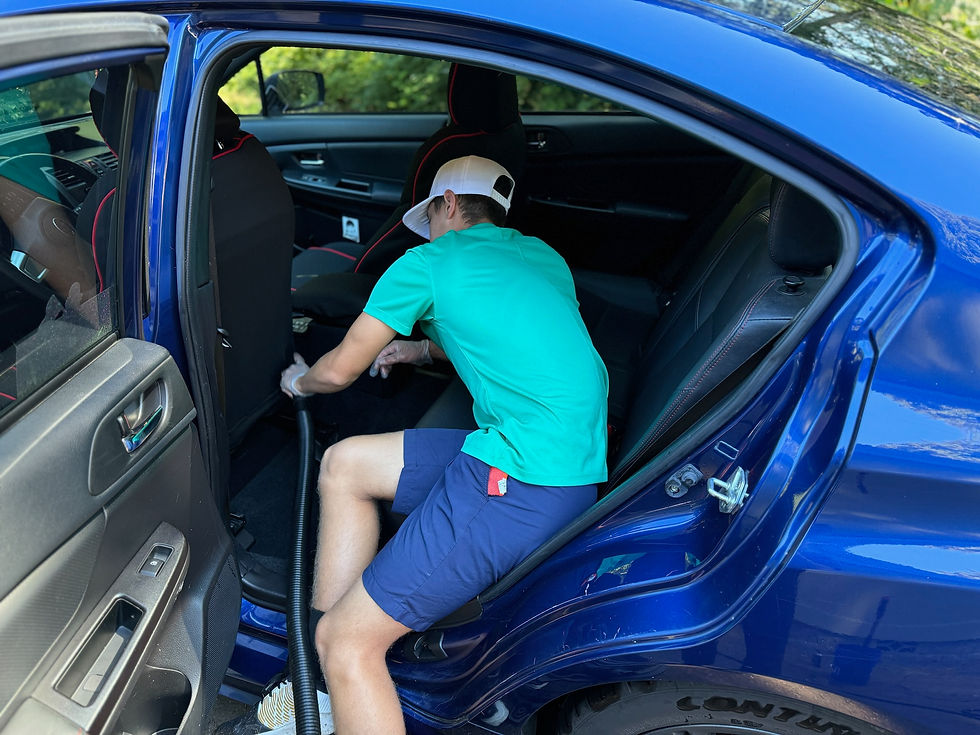 BHB Auto Detailing Interior Design is part of their best mobile car detailing services in Kitsap County