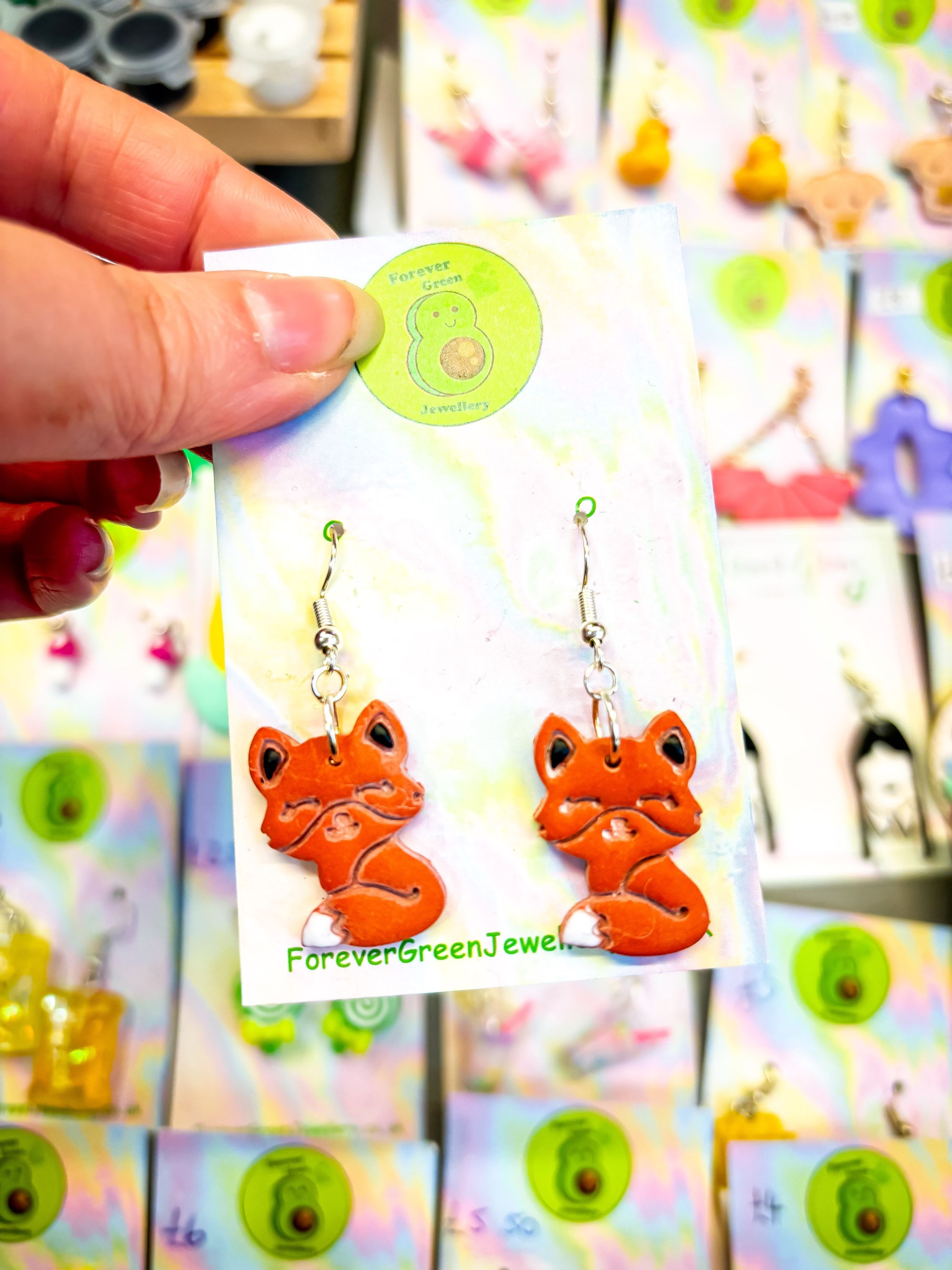 Fox Earrings