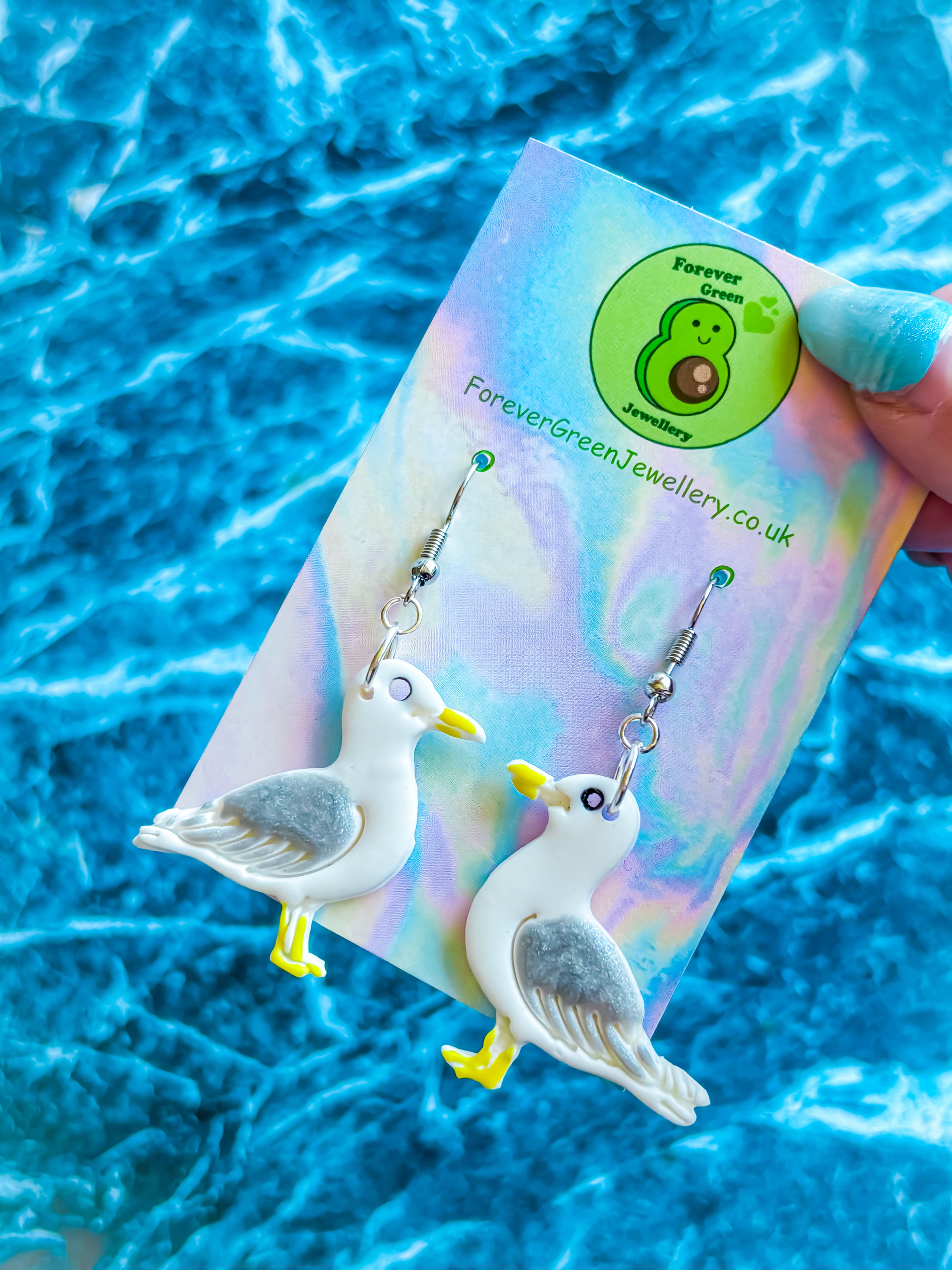 Seagull Earrings