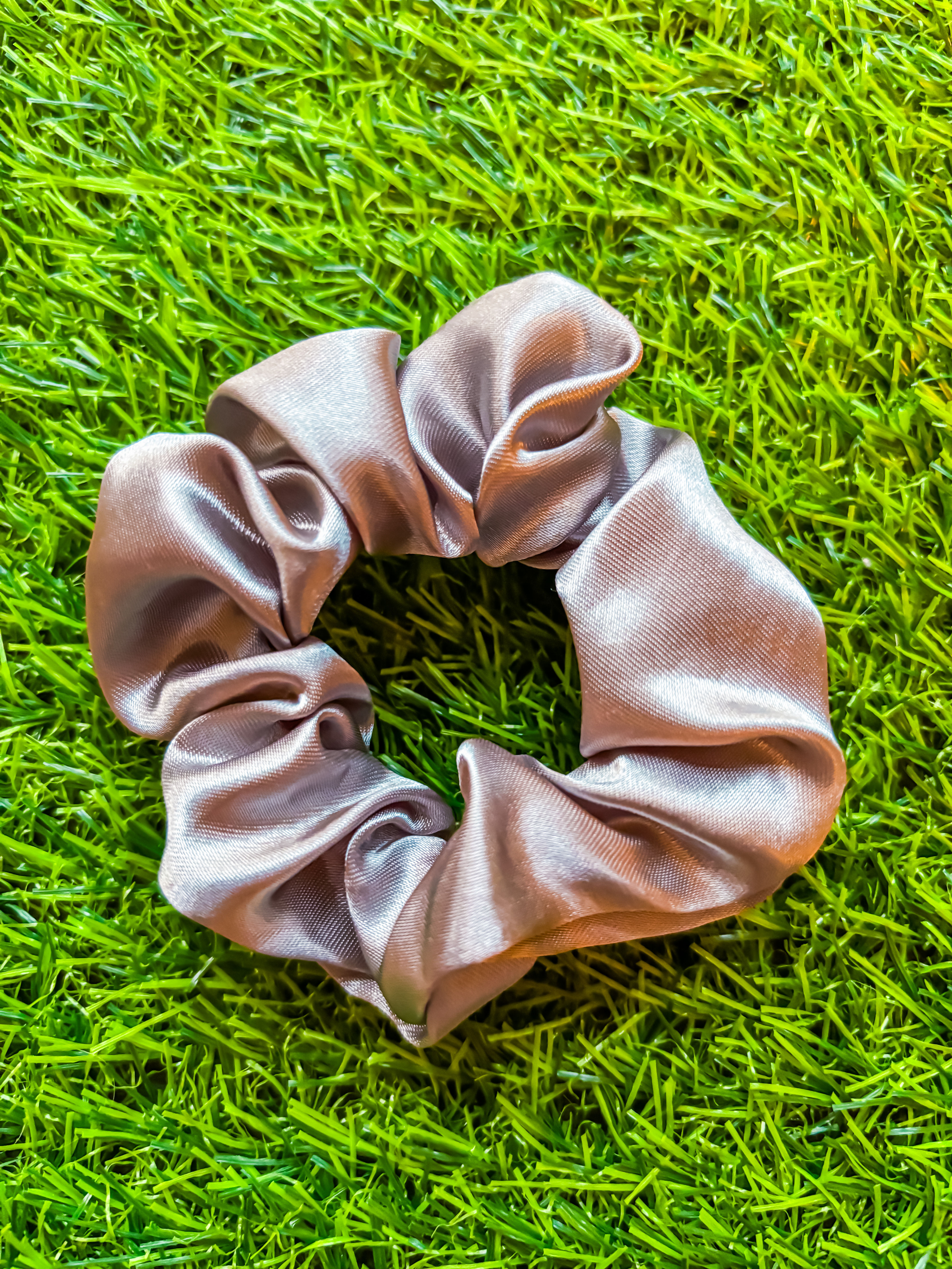 Dark Grey Scrunchie 