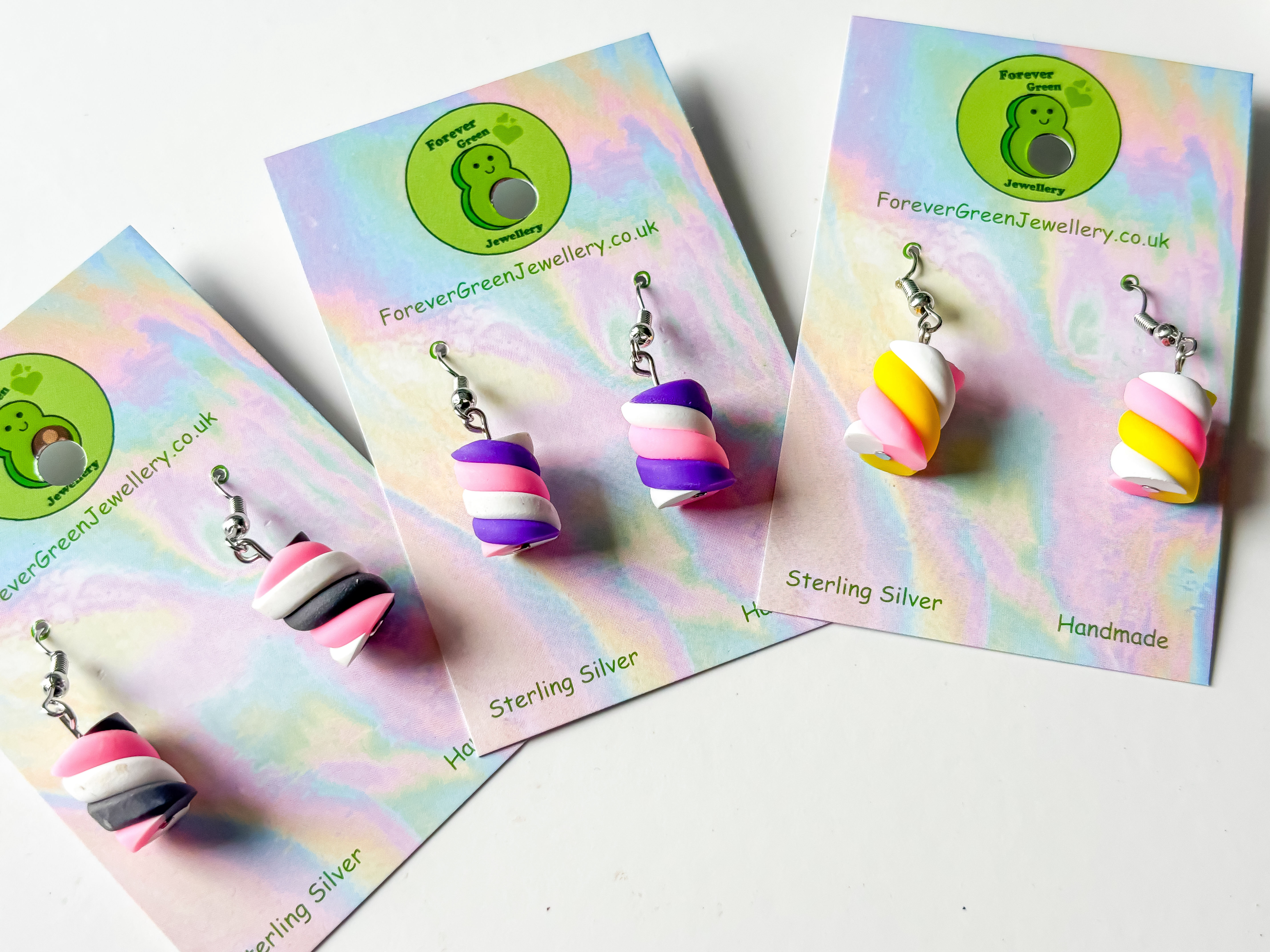 Marshmallow Earrings