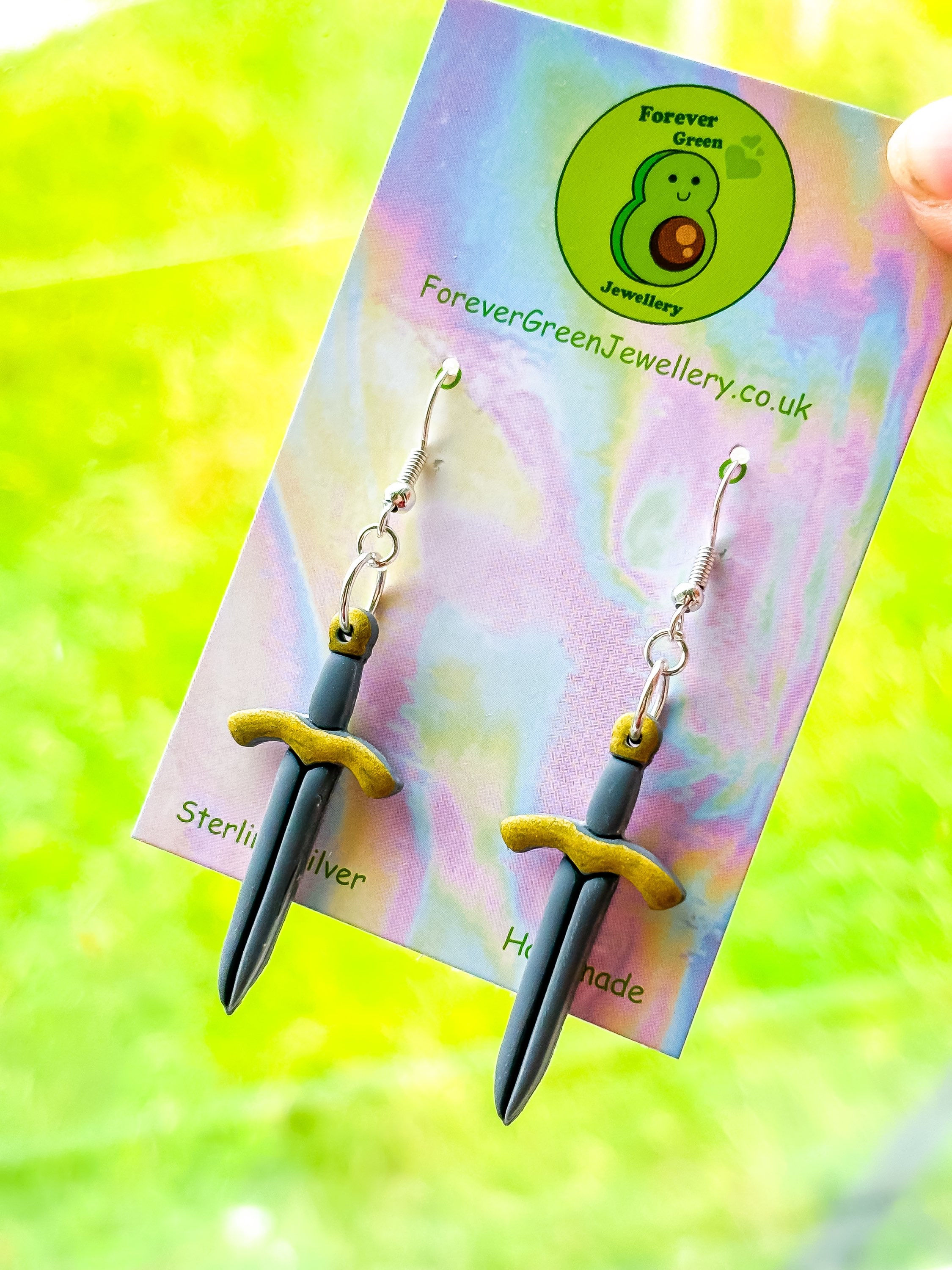 Sword Earrings