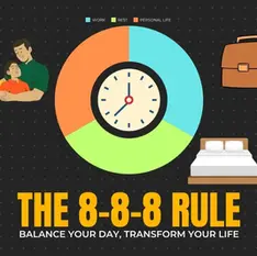 Finding Your Equilibrium: A Practical Look at the 8-8-8 Rule for Work-Life Balance