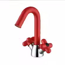 Thumbnail: VGX Double-handle Bathroom Faucets Swivel Basin Mixer Sink Faucet Gourmet Washba