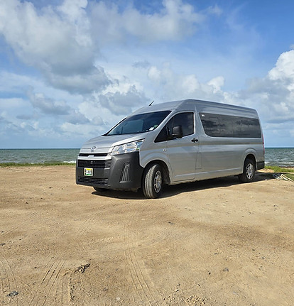 Shuttle to and from Freshwater Creek Cabanas, Hopkins