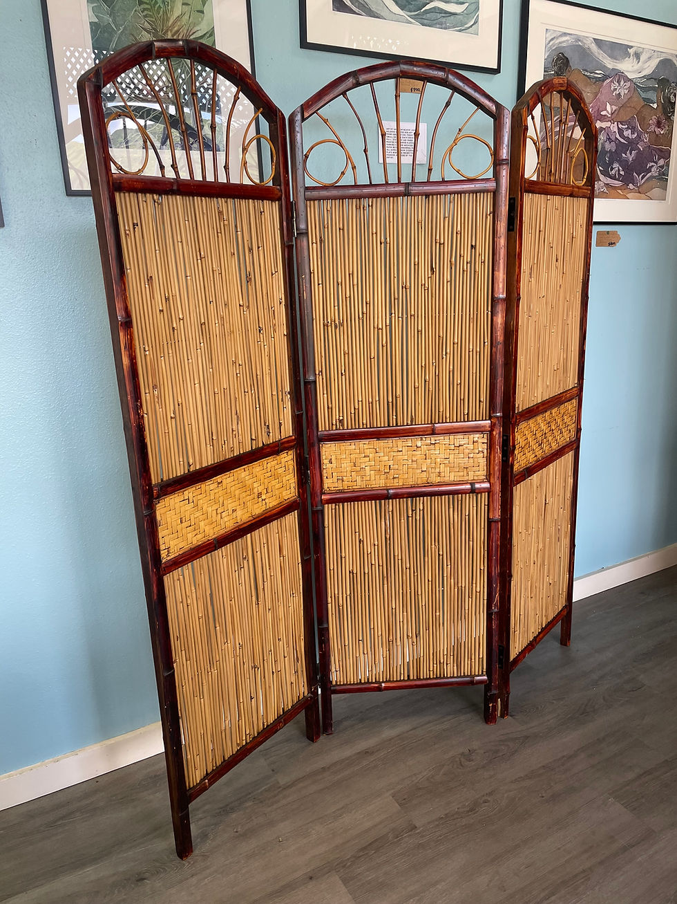 Thumbnail: Bamboo and Rattan Screen