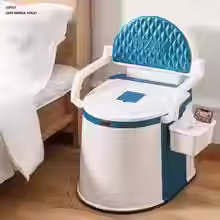 Thumbnail: Elderly Toilet Stool Portable Toilet Squatting Pregnant or Disabled Movable