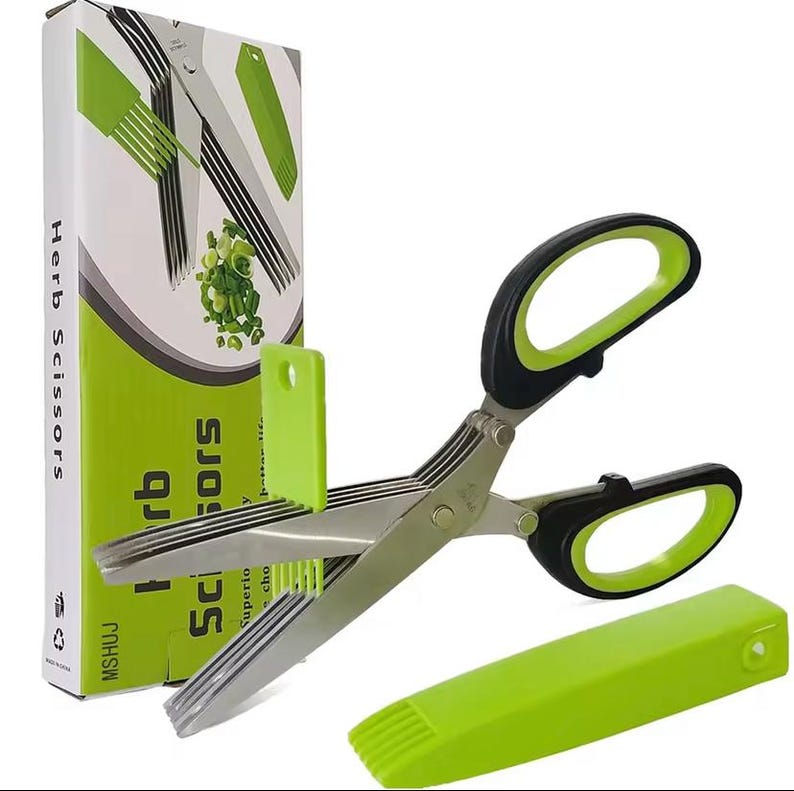 Thumbnail: 5-blade kitchen scissors