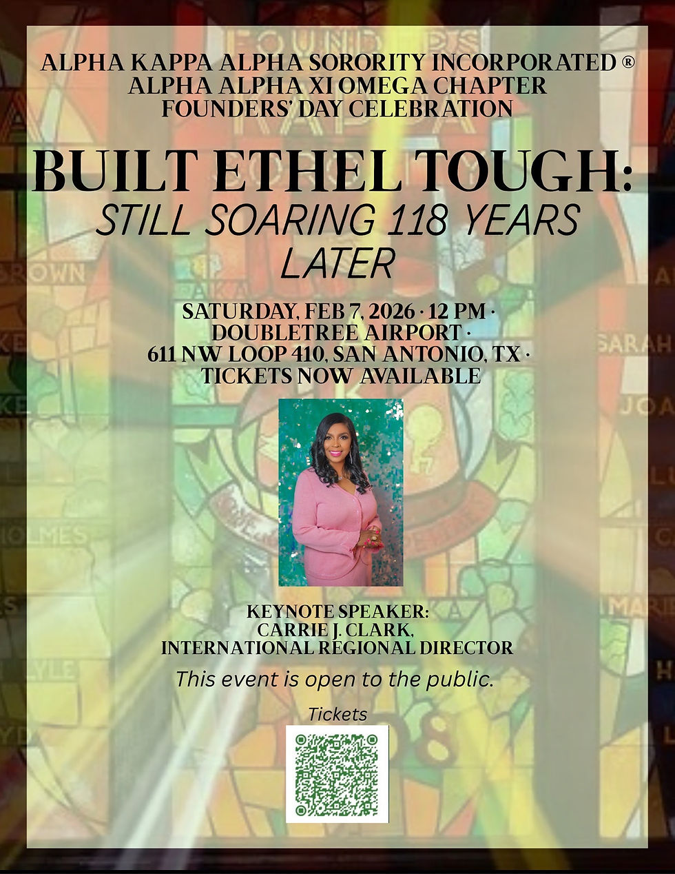 Alpha Kappa Alpha Sorority, Inc.®, Alpha Alpha Xi Omega Chapter 118th Founders' Day Celebration