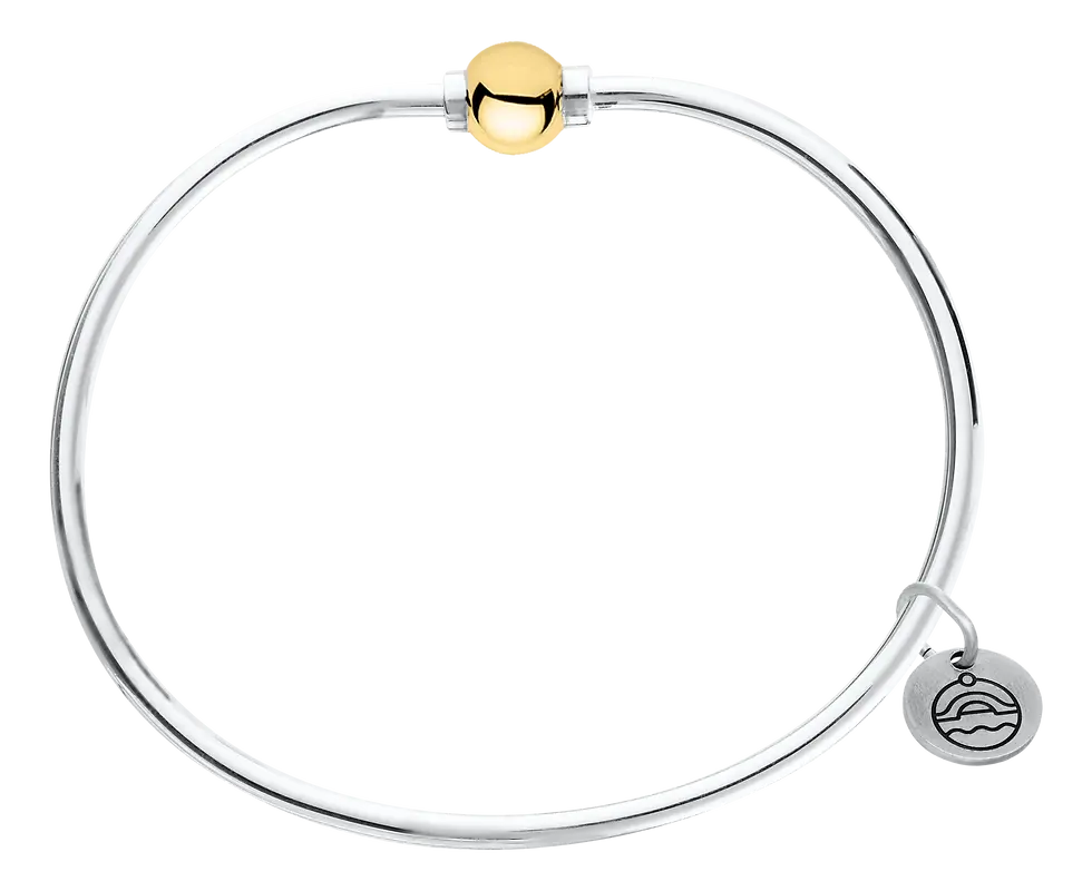 "Cape Cod" Bracelet - Sterling & 14kt Gold