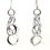 Thumbnail: East Wind Silver - Cascading Circles Earrings