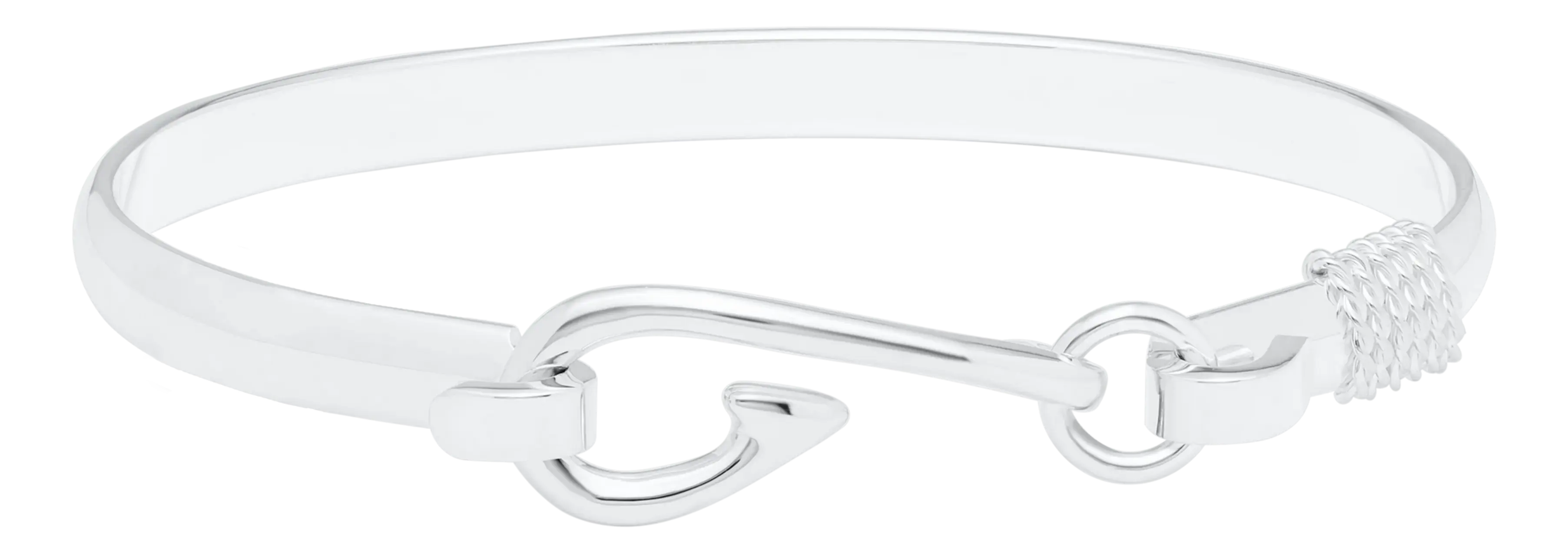 Cape Cod Jewelry - Sterling Silver Fish Hook Bracelet