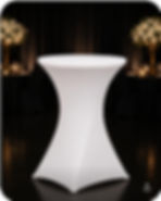Spandex Cocktail Table Cover