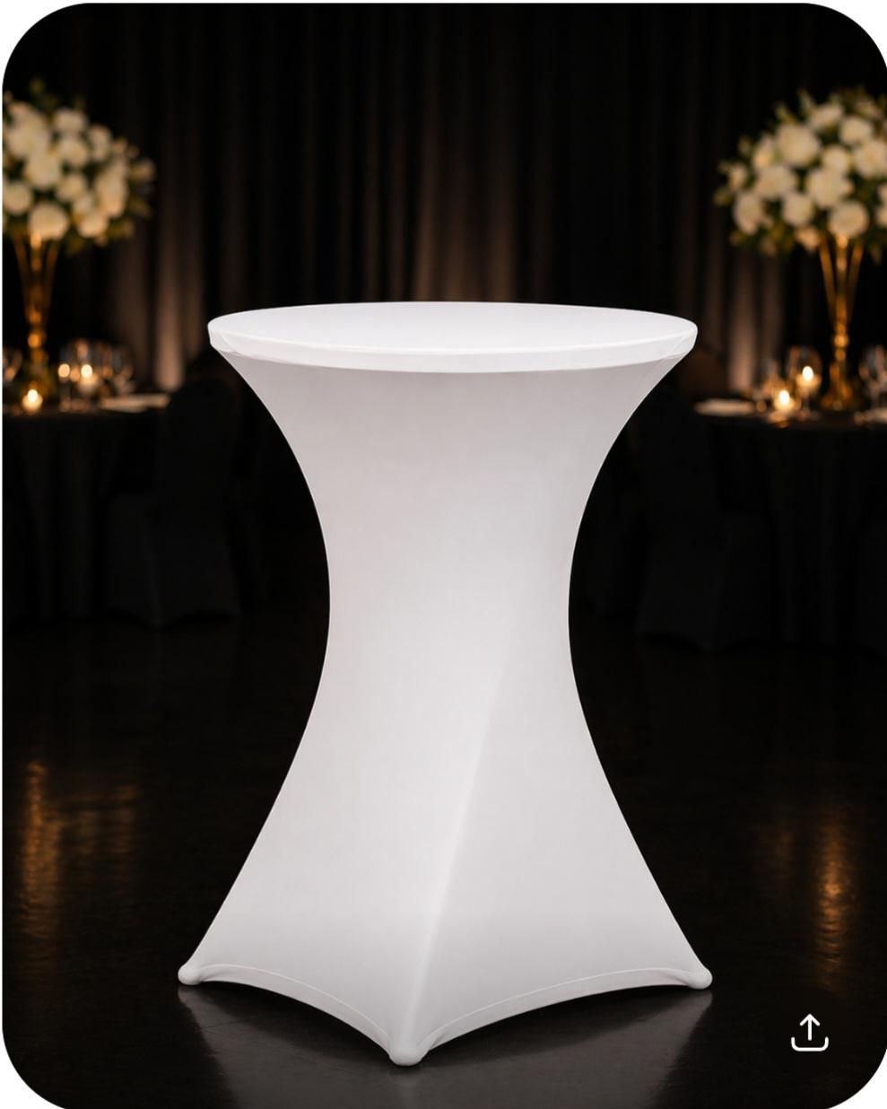 Spandex Cocktail Table Cover