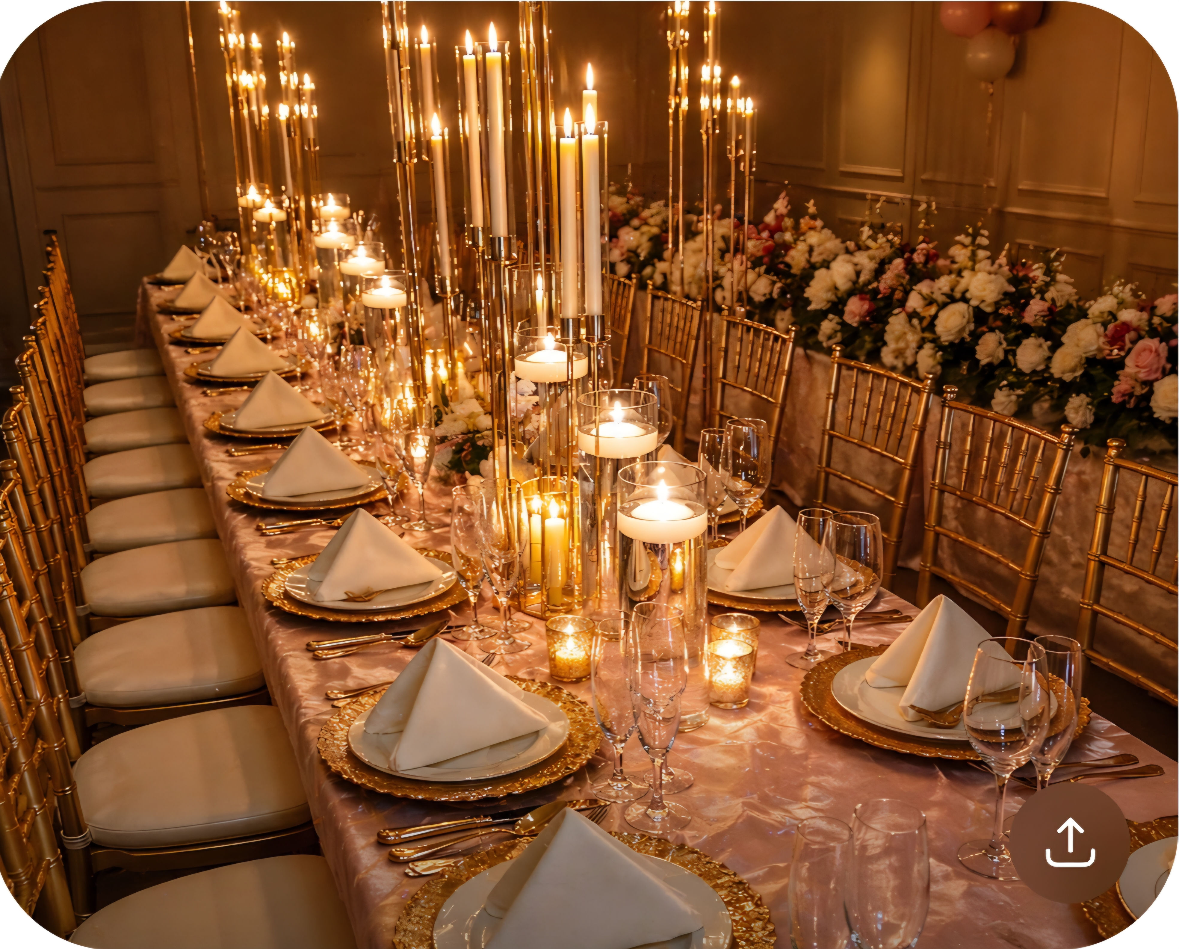 Candle Light Dinner Decoration