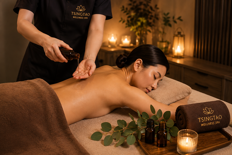 eucalyptus aromatherapy massage