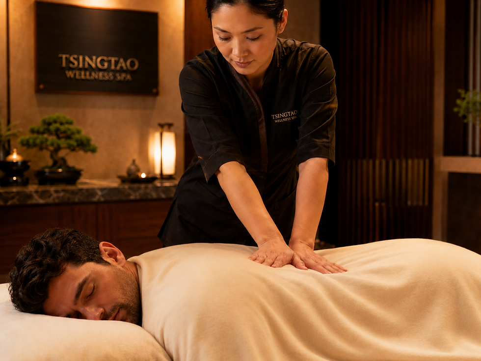 Shiatsu Massage with Tsingtao Wellness Spa