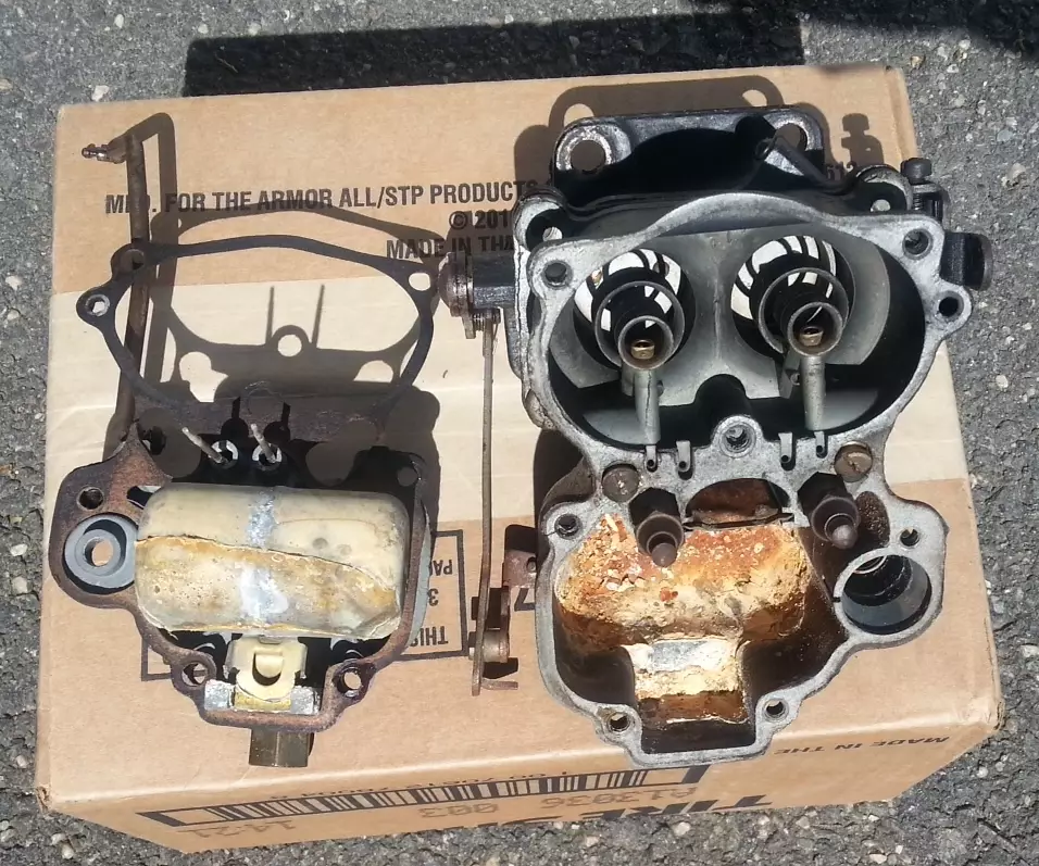 Engine with Ethanol Damage