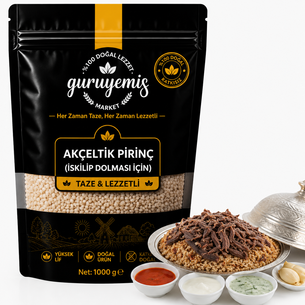 Akçeltik Pirinç(İskilip Dolması İçin)