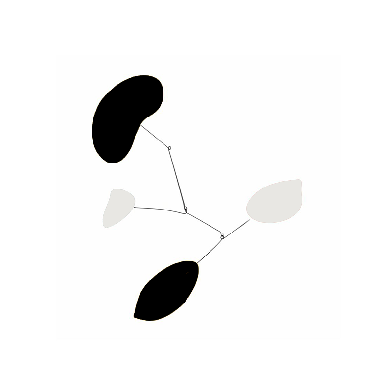 Capucine en noir et blanc