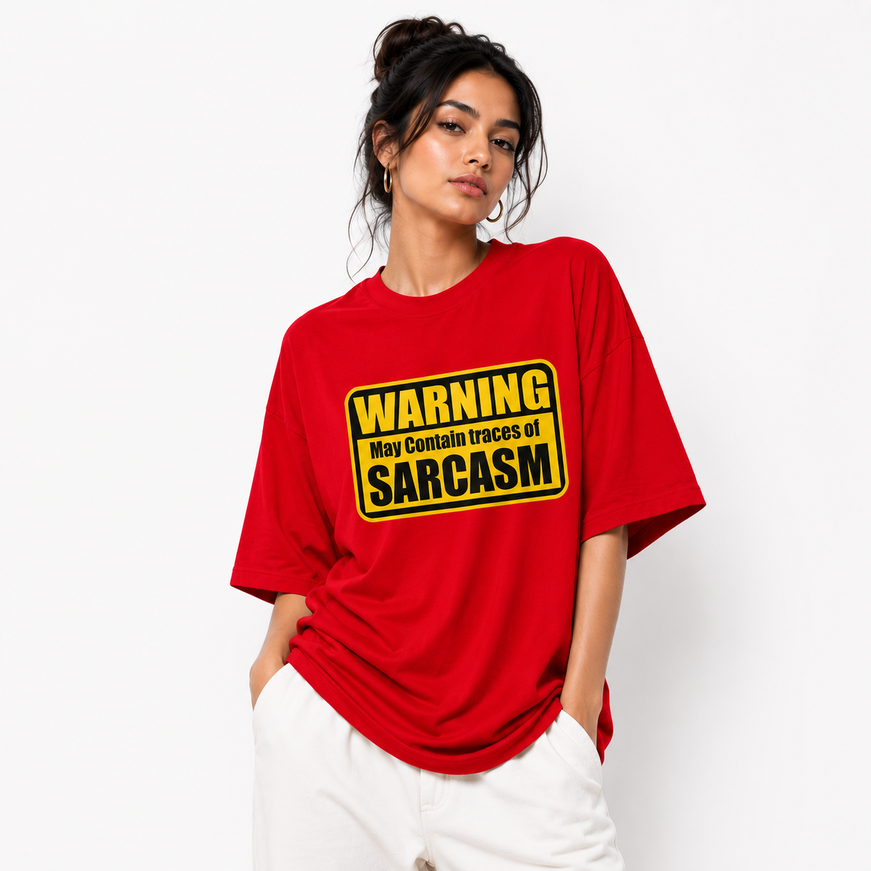 SARCASM UNISEX OVERSIZED T SHIRT