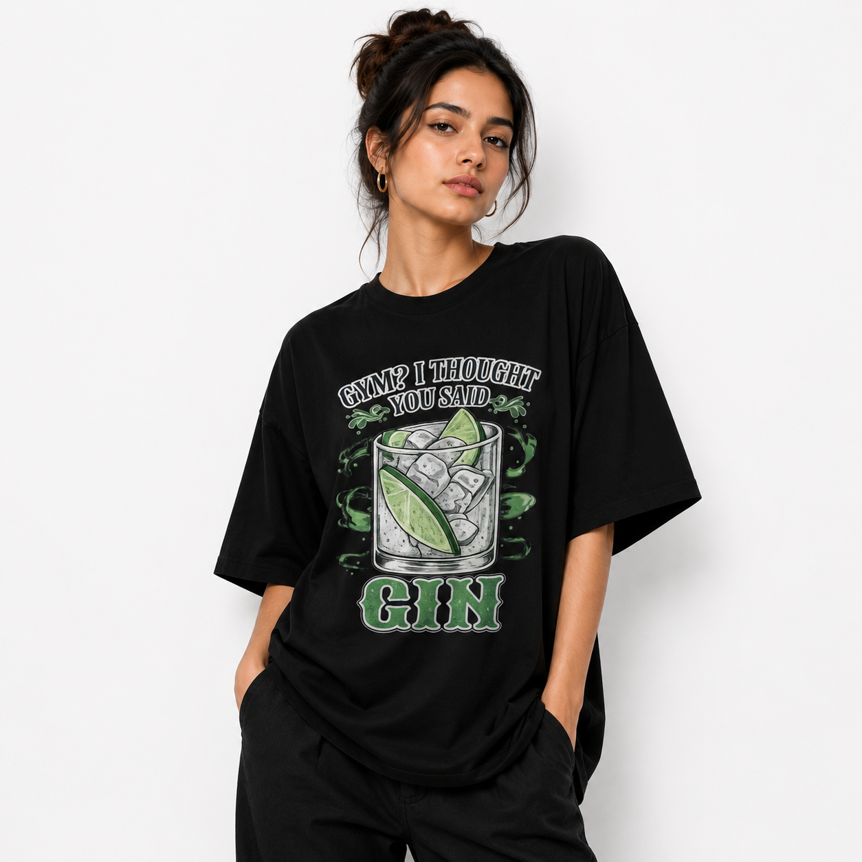 PRINTED UNISEX OVERSIZED T SHIRTS