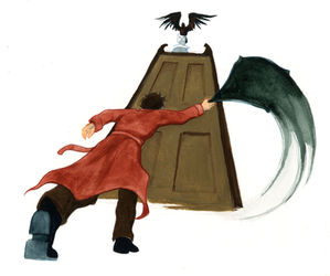 The Raven (Page 6 Spot Illustration)