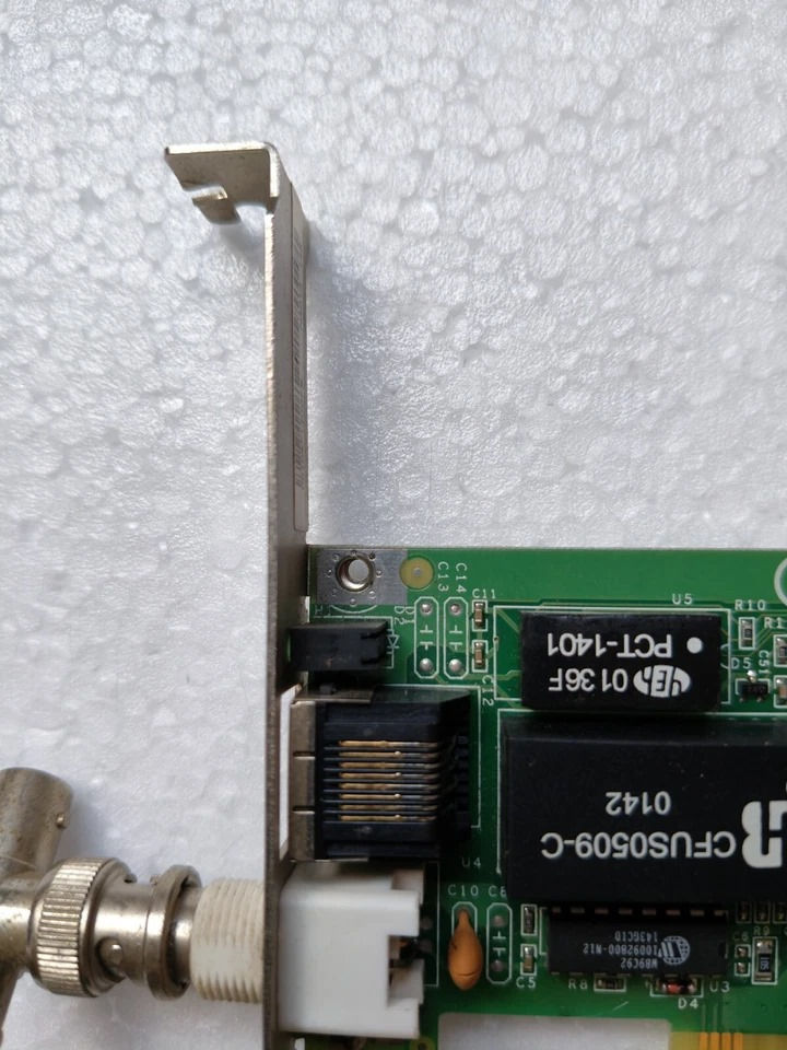 Thumbnail: NEW KONGSBERG 10 MBPS ETHERNET combo adapter card 760 00001210 NORWAY