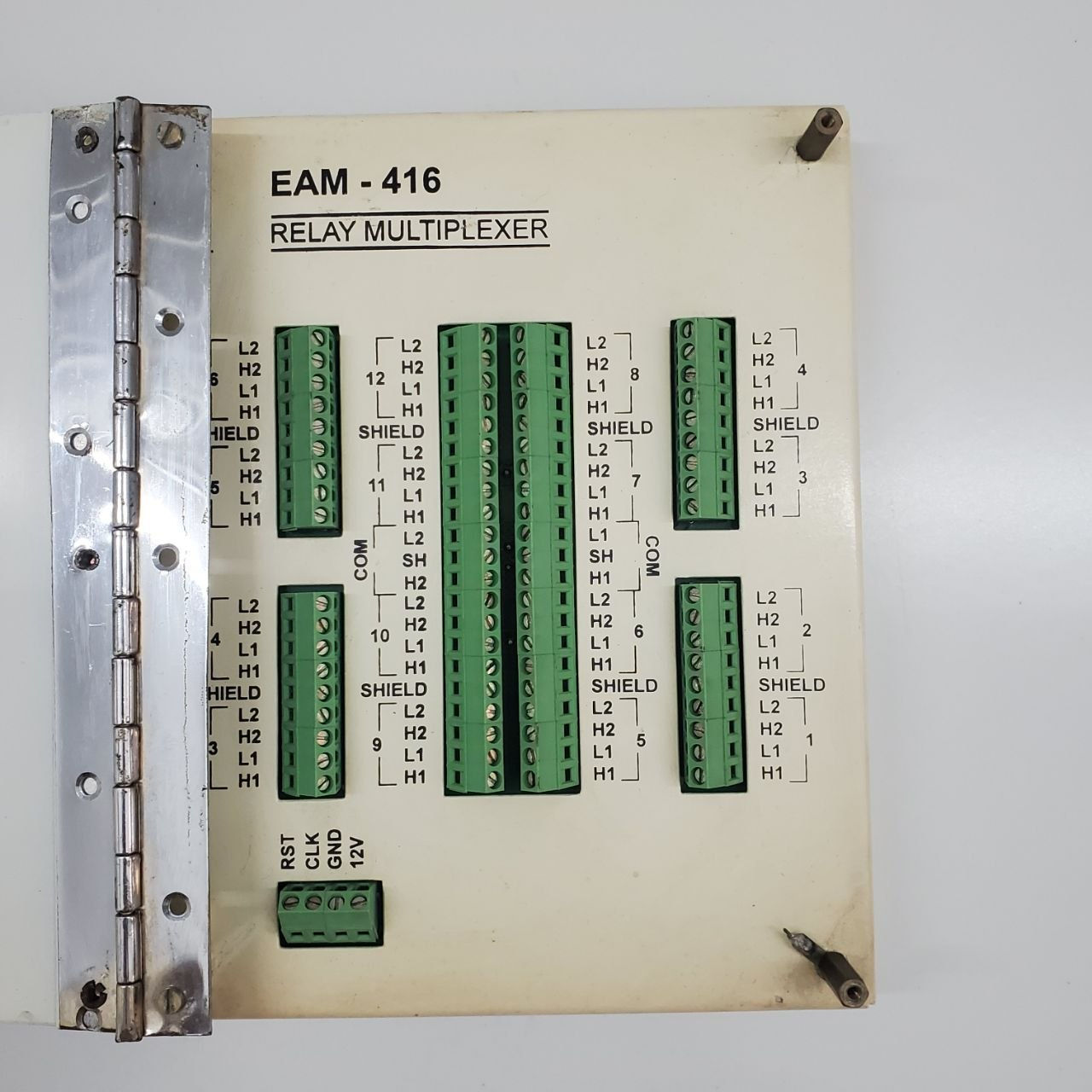Encardio-Rite EAM-416 Relay Multiplexer w/ 2 ESP-216 Cards Used Warranty