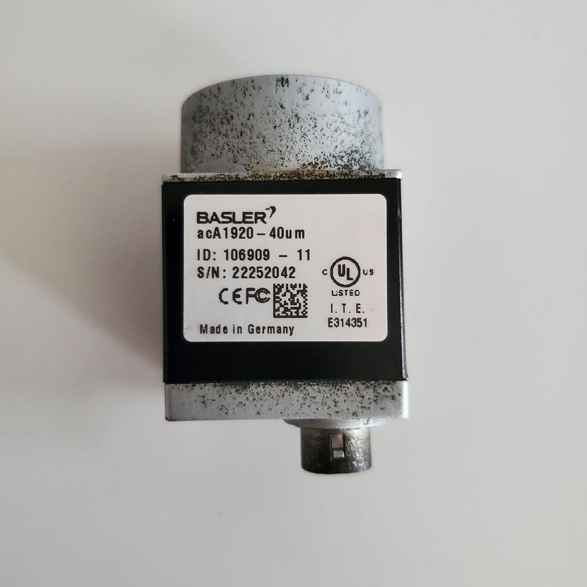 Basler acA1920-40um Industrial Camera 40µm GigE Vision Machine Vision ...