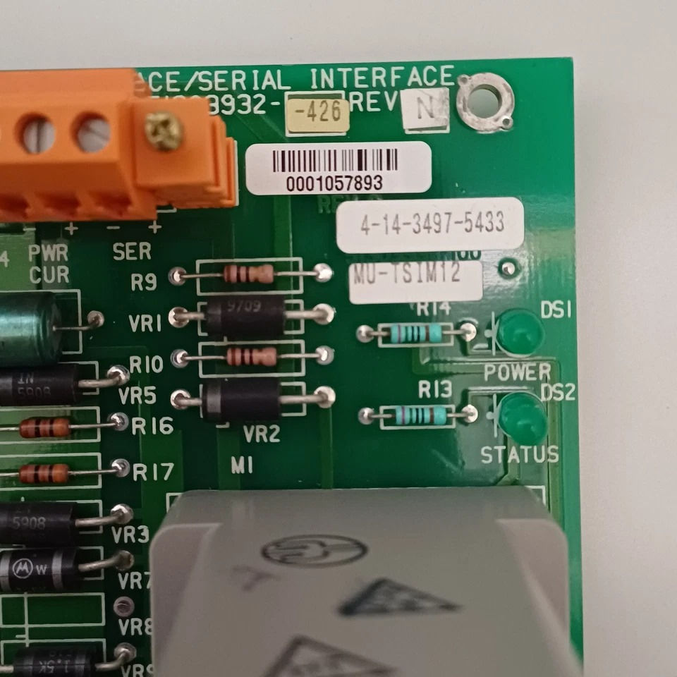 Thumbnail: HONEYWELL 51303932-426 REV N SERIAL DEVICE INTERFACE TERMINATION MU-TSIM12