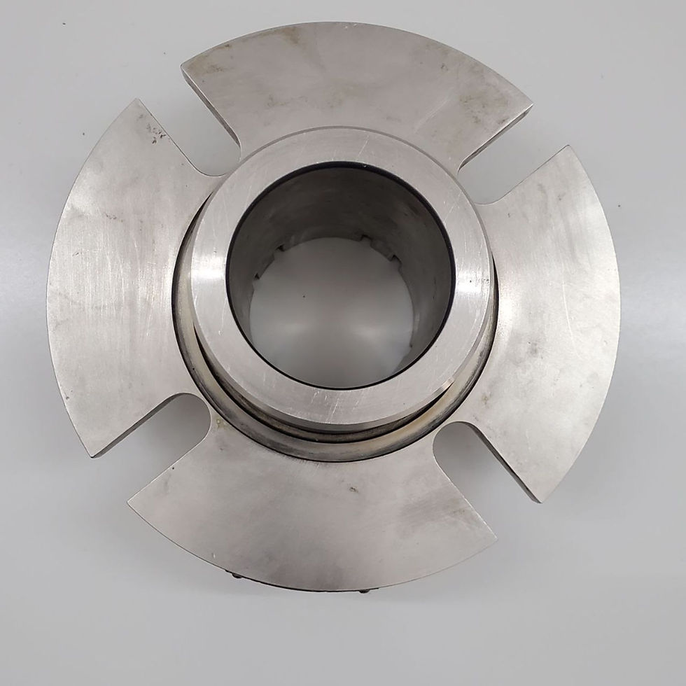Thumbnail: John Crane Flexibox 65mm Double Cartridge Mechanical Seal Pump Seal Used