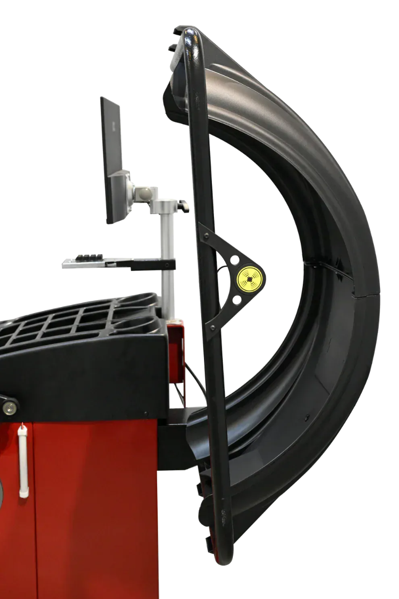 Thumbnail: Fortisky FWB-8833 3D Wave Radar Wheel Balancer Dynamic Display Screen w/ Laser Light