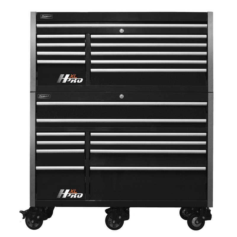 Homak | 60" Big Dawg HXL Pro Series Roller Cabinet with Stainless Steel Top