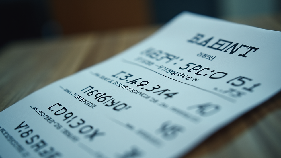 Eye-level view of a betting slip showing decimal odds
