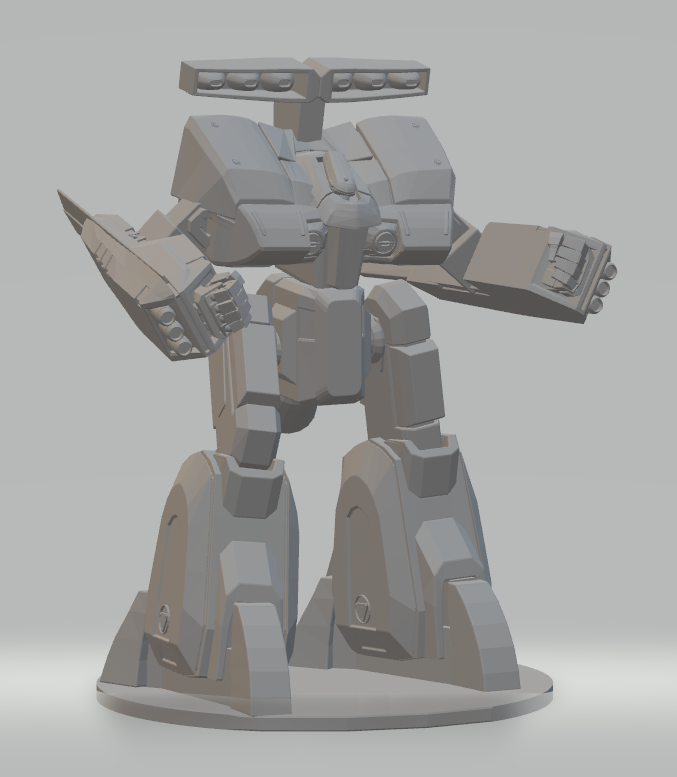 Thumbnail: 1/285 Scale - 40-50mm MOSPEADA Figures - Resin