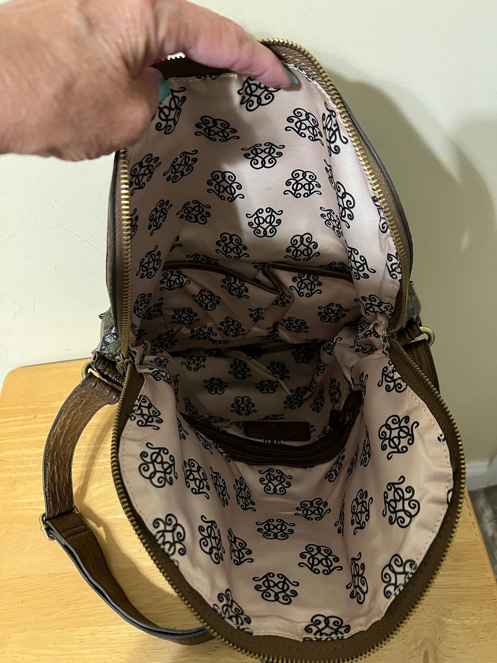 Thumbnail: Jessica Simpson Snakeskin Hobo Bag